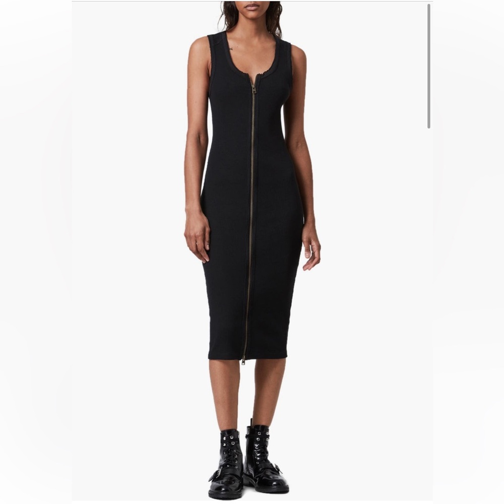 ALLSAINTS Zip Dress (6)